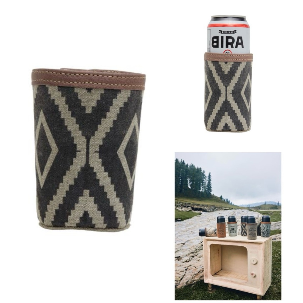 Chevron Beer Can Holder